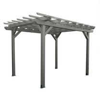 Highwood Bodhi 10' x 10' Pergola - Outdoor, Eco-friendly, Synthetic Wood