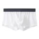 thumbnail image 3 of CLEVER-MENMODE Ropa interior sexy para hombre, bóxers con nariz de elefante, calzoncillos masculinos de seda de hielo, bóxers largos con bolsa para el pene con forma de U, 3 of 5