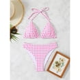 thumbnail image 4 of Ashirexll Women's Bikini Swimsuits Casual Solid Color Bikini Two Piece Swimwear Set Fashion Beachwear, 4 of 4