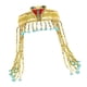 thumbnail image 1 of Tocado de reina de Egipto Salvador Corona Serpiente Diadema Carnaval, 1 of 7