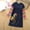 Navy, variant on piuwrlz Kid Girls Unibody Princess Dress Skirts One Piece Skirt Set Navy Size 8Y