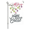 thumbnail image 2 of Qocolhg Easter Bunny/Egg/Gnome with Rabbit Themed Garden Flag 12x18 Double Sided, Funny Bunny Floral Small Yard Flag Easter Egg Banner for Easter Holiday Farmhouse Yard Outdoor Decorations, 2 of 7