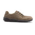 thumbnail image 2 of Dr. Comfort Justin Men's Therapeutic Diabetic Extra Depth Shoe: Chestnut Suede 6.5 X-Wide (3E/4E) Lace, 2 of 5