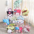 thumbnail image 2 of Sanrio Kuromi Hello Kitty Mymelody Cinnamoroll-fiambrera de lona de dibujos animados, bolsa de viaje ligera, organizador de taza de agua, bolsa de almacenamiento Bento, 2 of 4