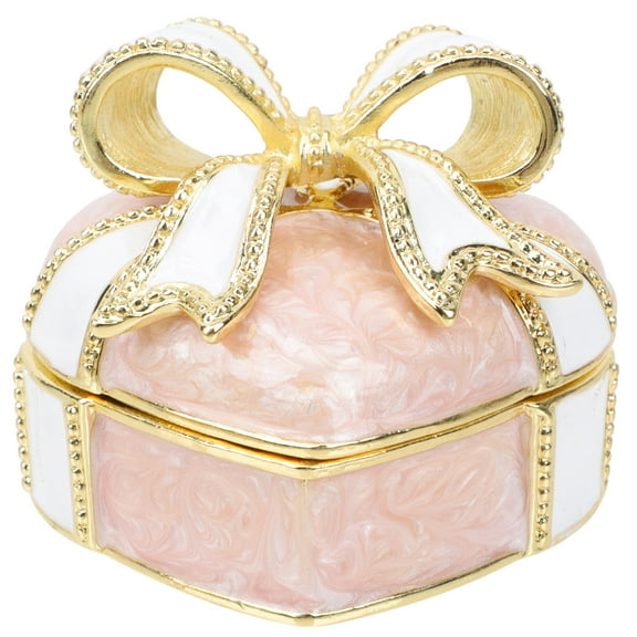 MUSEYA 1Pack Luxury Jewelry present Box Designed for Women Featuring Heart Shape and Elegant Style