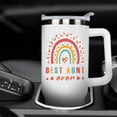 thumbnail image 5 of Aunt Gifts - Aunt Gifts from Niece, Nephew - Gifts for Aunt, Auntie Gifts - Aunt Birthday Gift, Aunt Valentine Gifts - Gifts for New Aunt, To Be Aunt - 40Oz Tumbler with Handle and Straw, 5 of 6