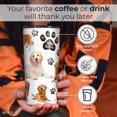 thumbnail image 5 of Greenline Goods Golden Retriever Insulated Tumbler With Lid 20 oz - Perfect For Dog Moms, Dads, Lovers - Golden Retriever Insulated Mug - Tumbler Dog Breed Design - Hand Wash Preferred Non-Slip Base, 5 of 6