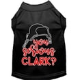 thumbnail image 3 of Christmas Pet Dog  Cat Shirt Screen Printed, "You Serious, Clark?", 3 of 11