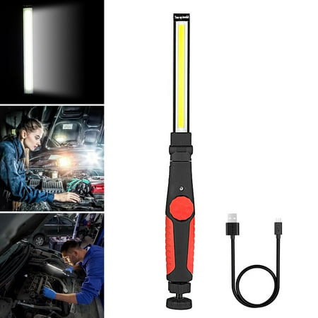 

USB Rechargeable COB Working Light Magnetic Adjustable Brightness Inspection Lamp