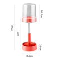 thumbnail image 3 of Height adjustable electric toothbrush holder with lid, toothpaste compatible, 3 of 4