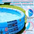 thumbnail image 2 of Alberca Inflable, Mini Piscina Redonda con Bomba de Pie y Globos de Agua, para Piscina Hinchable Familiar En El Patio Trasero, 2 of 4