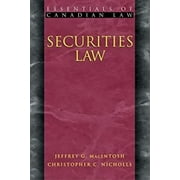 Securities Law (Paperback) 9781552210208