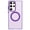 Purple, variant on ELEHOLD Case for Samsung Galaxy S24 FE Magnetic Shockproof Case Slim Matte Transparent Rugged Cover, Skin Friendy Feel, Compatibel with MagSafe, Blue