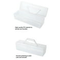 thumbnail image 1 of Herunwer Transparent Flip-Lid Storage Box, Portable Kitchen and Pantry Organizer, 1 of 9