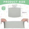 thumbnail image 2 of 10Pcs Silicone Rubber Bands Non-slip 3.39 Inch for Art, Grey, 2 of 6