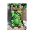 thumbnail image 2 of Flower Pot - Hugger Figurine - Frog (4 Pcs) Garden Decor - Get All The Fun Collections of Pot Pal Climbers - Hanging Planter Decorations - Patio Decor - Yard Decor, 2 of 2