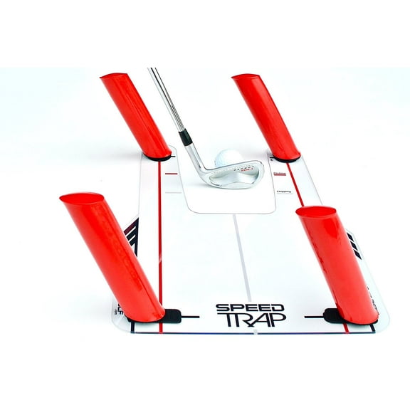 EyeLine Golf Speed Trap - Build Confidence and Improve Your Swing with Slice and Hook Corrector- Swing Trainer, Path Aid, Greater Distance - Made in USA