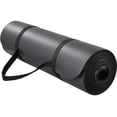 thumbnail image 1 of Tapete de Yoga Centurfit Fitness Portatil Negro 10 mm, 1 of 5