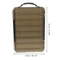 thumbnail image 2 of Fishing Tackle Box Multiple-grids Fishing Tackle Case Fishing Accessory Box Outdoor Baits Organizer, 2 of 8