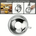 thumbnail image 2 of Bamboohart 2 PCS Canning Funnel for Wide and Regular Jars  Wide Mouth Funnel Stainless Steel Funnel for Kitchen Use  Metal Funnel Set for Transferring Liquid Power Jam Grains Dry & Wet In, 2 of 7
