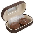 thumbnail image 1 of HLONK Contact Lens Case Lense Solution Bottle Holder Eye Companion Color Lenses Leakproof, 1 of 6