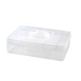 thumbnail image 2 of Caja de almacenamiento CUTICAT contenedor de artículos diversos transparente con tapa, 2 of 8