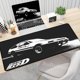 thumbnail image 3 of Alfombrilla de ratón para juegos, antideslizante, con diseño de anime Initial D, alfombrilla grande para escritorio de oficina, alfombrilla de goma con arte en blanco y negro, 3 of 5