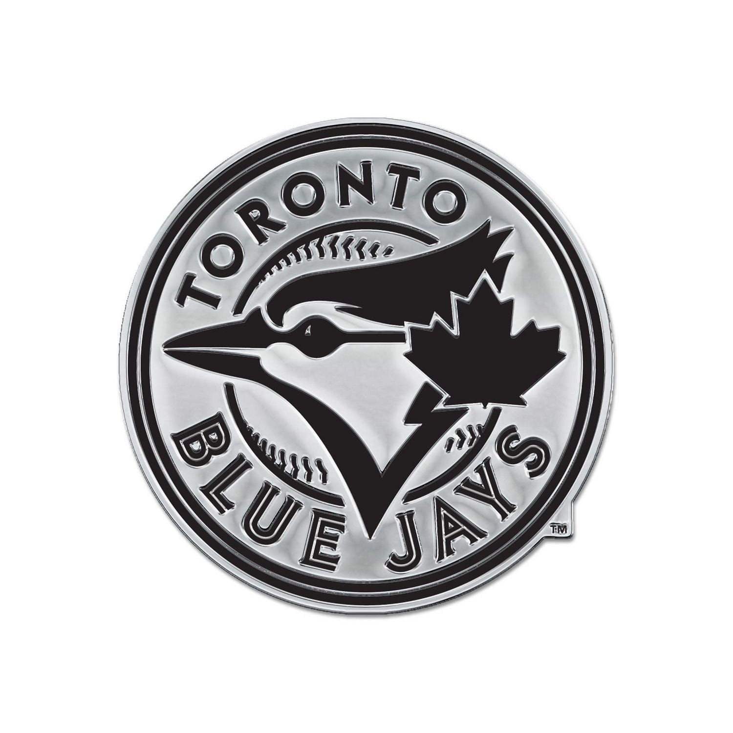 Wincraft Toronto Blue Jays Chrome Free Form Auto Emblem