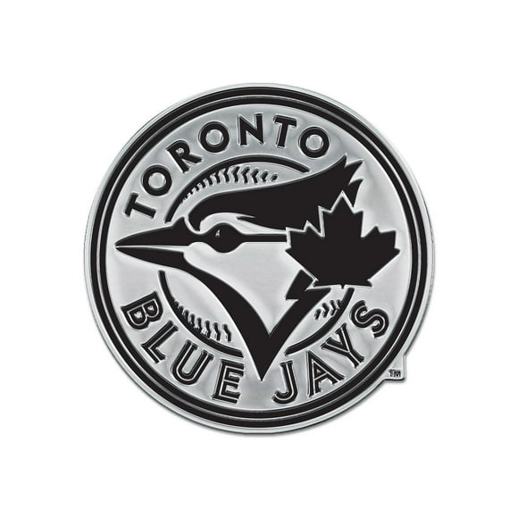 Emblème automatique de forme libre Chrome Wincraft Toronto Blue Jays