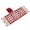 Crimson, Cherry, Cream, Snow, variant on Entryway Rug 2'x3', Christmas Snowflake Small Rug for Kitchen Bathroom Door Mat Indoor Entrance, Black Plaid Xmas Winter Rustic Non-Slip Area Rugs Floor Mats Carpet Front Door Rugs