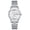 Silver White women, variant on Women Men Couple Calendar Week Rhinestone Vintage Japanese Automatic Self-Winding Mechanical Wrist Watch Steel Sapphire Crystal Waterproof Luminous Business Clock