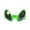 A1#-Green, variant on Unisex Festive Silver Cool Funny Glasses, Carnival Celebration Novelty Eyewear