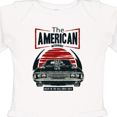 thumbnail image 4 of Inktastic American Muscle Car Boys or Girls Long Sleeve Baby Bodysuit, 4 of 5