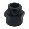 thumbnail image 1 of Extremo roscado macho de PVC, extremo de tornillo para piscina de 25 mm, conexión de PVC mixta, manguito roscado de PVC, DN20, 2 piezas (diámetro interno 25 mm - rosca de 3/4"), 1 of 5