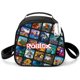 thumbnail image 2 of Bolsa de almuerzo Roblox de mundo Virtual, bolsa de almuerzo de dibujos animados para niños de escuela primaria, juego de animación, bolsa de almuerzo periférica, bolsa de Picnic portátil, 2 of 4