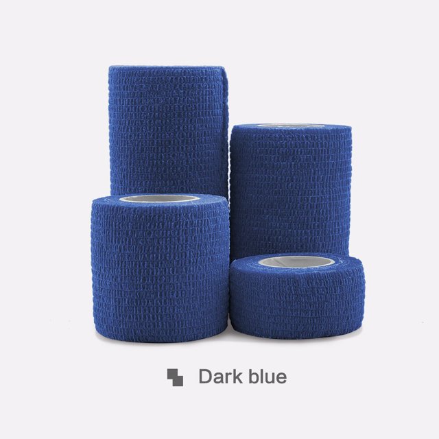 Vendaje elástico autoadhesivo deportivo colorido de 4,8 m cinta elastoplast para rodilleras almohadillas dedo tobillo Palma hombro Tan Jianjun unisex