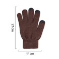 thumbnail image 2 of Knit Thermal Gloves, Wool Non-slip Touch Screen Gloves, 2 of 5