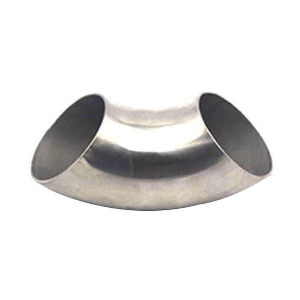 Kenally 2,5 pulgadas, 60mm, 201, acero inoxidable, tubo de curva en ángulo recto, tubo de codo de escape de 90 grados, piezas de automóvil Herramientas de reparación de automóviles
