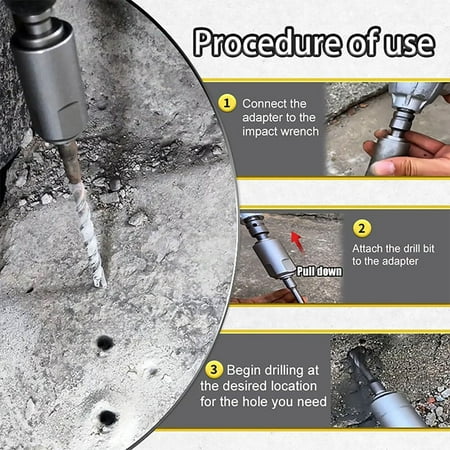 

Off Promotions! Huayishang Hardware Drill Bits Metal Rotor B Home Essentials Clearance Sale