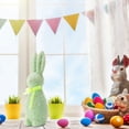 thumbnail image 6 of YingYouFu Easter Glitter Bunny Ornament Simulation Flocked Rabbit with Sparkle Details for Garden and Tabletop Decor, Spring Home Decoration and Holiday Display, 6 of 6