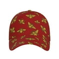 thumbnail image 3 of Wukai Hohey Bee Golden Baseball Cap: Comfortable, Stylish, and Adjustable Hat for Sports, Daily Wear, and Outdoor Activities-One Size, 3 of 7