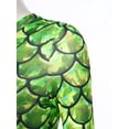 thumbnail image 5 of vastwit Women's Mermaid Jumpsuit Fish Scale Print Long Sleeve Bodycon Bodysuit Swimsuit Type F XL, 5 of 6