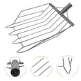 thumbnail image 3 of OULII Metal Yard Tools Soil Screening Spade Silver Shovel for Household Planting 1Set, 3 of 8