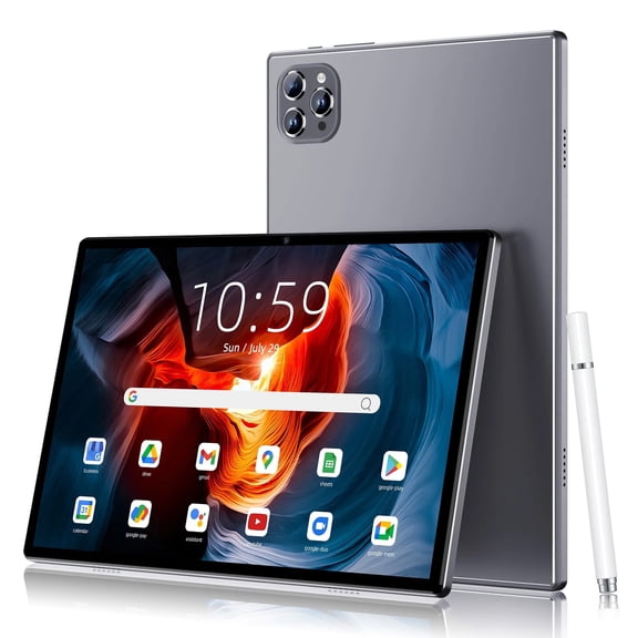 VEAT00L Tableta de 10.1 Pulgadas, Android 13, 6GB de RAM + 64GB de ROM, Ampliable Hasta 128GB