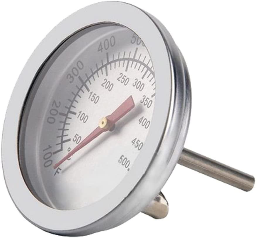 UK SHIP 100-1000℉ Outdoor Cook Barbecue BBQ Grill Thermometer Temperature Gauge 