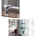 thumbnail image 3 of 4 Pieces Terrarium Lock, Sliding Glass Lock with Key, Terrarium Showcase Sliding Glass Door Lock, Reptile Terrarium Showcase Lock, with 8 Keys, 3 of 5