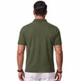 thumbnail image 3 of Polo Shirts for Men Short Sleeve Dry Fit Performance Golf Polos 3 Buttons Casual Notch Collared Shirt Men, 3 of 3