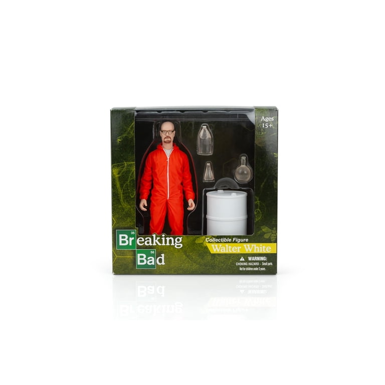 Breaking Bad Walter White In Orange Hazmat Suit Figure Measures