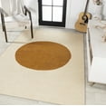 thumbnail image 4 of JONATHAN Y WASHABLE 8 x 10 Area Rug, Cirkel Minimalist Geometric Dot - Cream/Terracotta, WSH113A-8, 4 of 8
