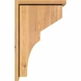 thumbnail image 3 of 7 1/2"W x 14"D x 22"H Monterey Smooth Corbel w/Backplate, Western Red Cedar, 3 of 9